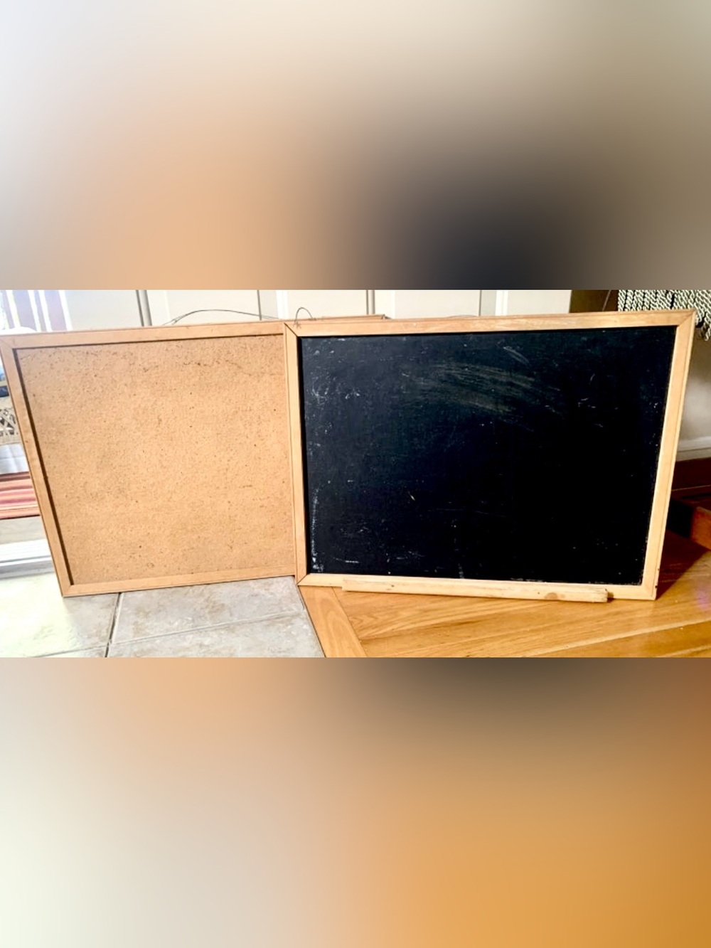 Blackboard & Cork Boards